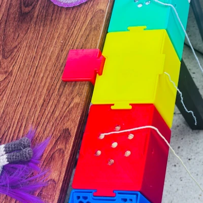 Hộp Đựng Cuộn Len Có Thể Xếp Chồng