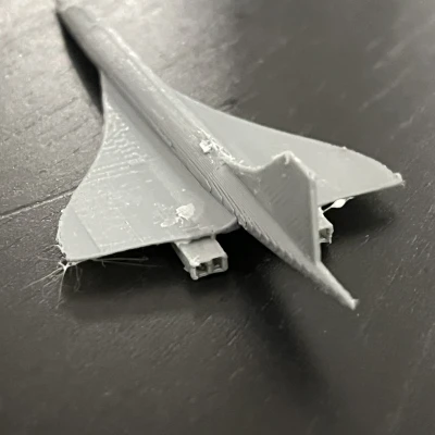 Mô Hình Máy Bay Concorde