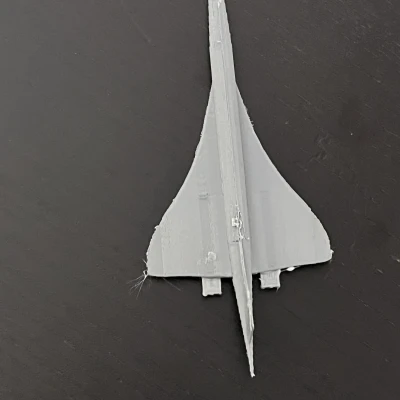 Mô Hình Máy Bay Concorde