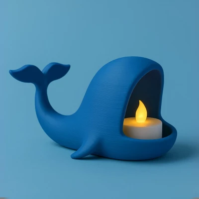 Chân Nến Hình Cá Voi Xinh Xắn