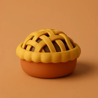 Mô Hình Bánh Táo