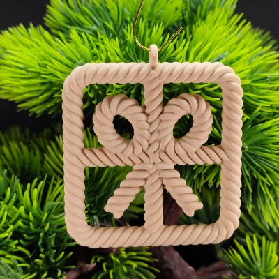 Bộ Sưu Tập Trang Trí Giáng Sinh Hình Dây Thừng 2