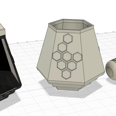 Lọ Mật Ong Hình Lục Giác