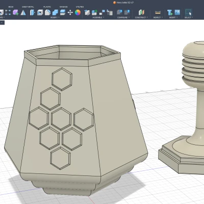 Lọ Mật Ong Hình Lục Giác