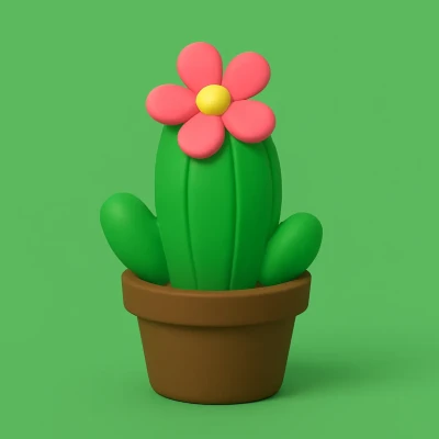 Mô hình Xương Rồng Hoa