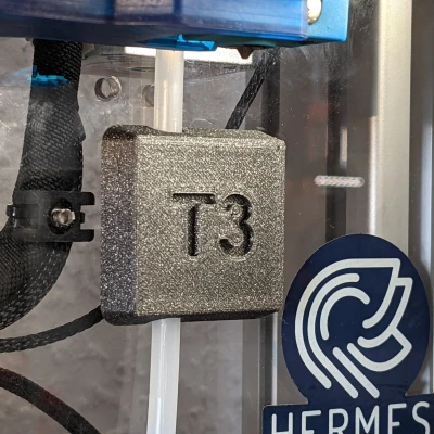 E3D ToolChanger - Giá Đỡ Ống Bowden Hemera