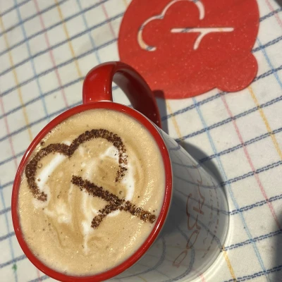 Khuôn Stencil Cà Phê Logo Parkrun