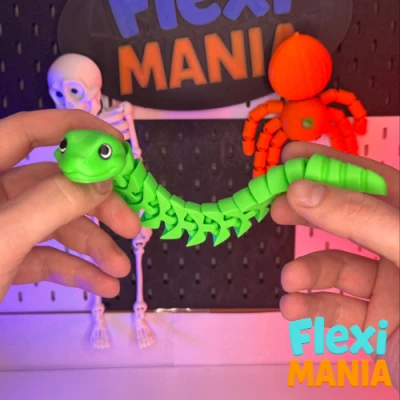 Rắn Flexi | Rắn Khớp Nối In Một Mảnh – Không Cần Hỗ Trợ