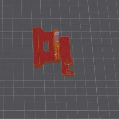 Giá đỡ gạt silicone K1/K1C CFS Kit có bản lề