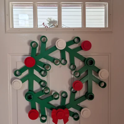 Giá Treo Nam Châm Cho Vòng Hoa Lego