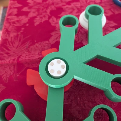 Giá Treo Nam Châm Cho Vòng Hoa Lego