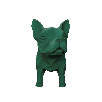 Tượng Chó Bulldog Pháp