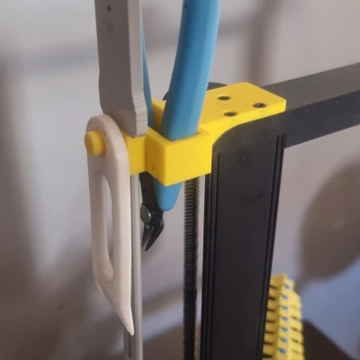 Chỗ để đồ Ender 3 v3 KE - Kẹp - Dao cắt và Móc treo