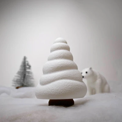 Cây thông Noel Tealight - Tuyết rơi