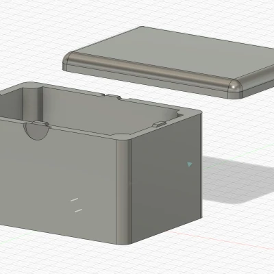 Hộp có nắp nam châm