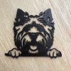 Trang Trí Tường West Highland Terrier / Westie Đặt Đứng 2D - Thumbnail 2