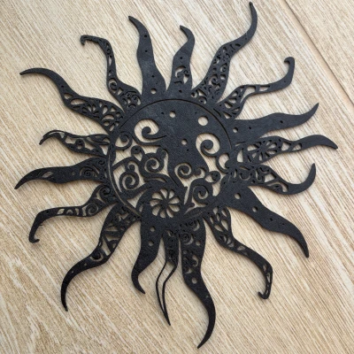 Mặt Trời – Đồ Trang Trí Treo Tường / Nghệ Thuật Treo Tường