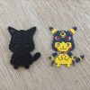 Móc Khóa Pikachu 8-bit Đội Mũ Umbreon Lắp Ghép - Thumbnail 2