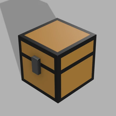 Rương Minecraft 10cm (Không Đa Sắc)