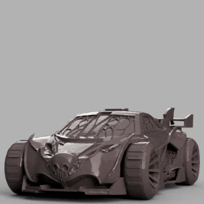 Xe Tương Lai Cảm Hứng Dơi