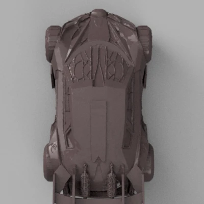 Xe Tương Lai Cảm Hứng Dơi