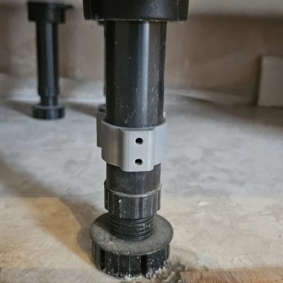 Kẹp 30mm Cho Len Tường / Ván Chân Tường Phòng Bếp và Phòng Tắm