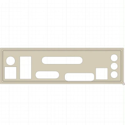 Tấm Chắn IO Bo Mạch Chủ Intel DQ67OW