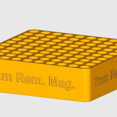 Khay Đựng Đạn 7mm Rem. Mag.