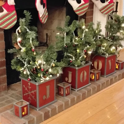 Hộp Giáng Sinh VUI VẺ (Cỡ Lớn)