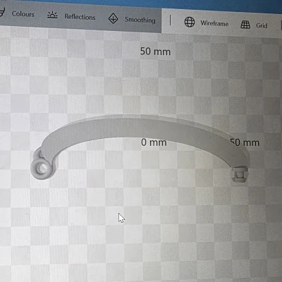 Tay gạt van xả bồn cầu