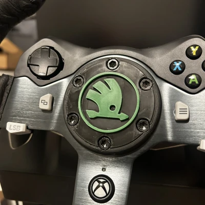 Nắp Chụp Vô Lăng Logitech G920, G29, G923 - Hơn 15 Logo