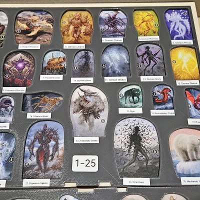 Nắp nhựa có rãnh cho khay lưu trữ Frosthaven