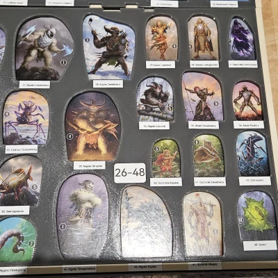 Nắp nhựa có rãnh cho khay lưu trữ Frosthaven