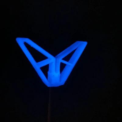 Giá Đỡ Cần Câu Phát Quang Ban Đêm – Gắn Thanh 12 mm