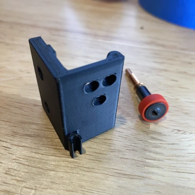 Giá đỡ dây xích Z Voron 2.4 dưới gantry kèm đế thermistor - dây xích generic