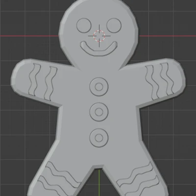 Móc Trang Trí Hình Bánh Gừng