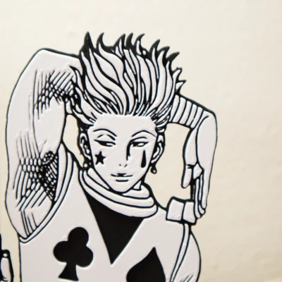 Chặn Sách Hisoka Morow | Fan Art Hunter x Hunter