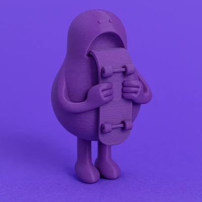 Sk8 Buddy - Mô Hình Nhân Vật Trượt Ván Đáng Yêu