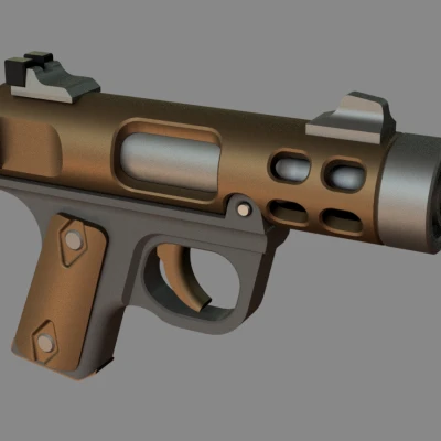 Móc khóa Fidget - BB Ruger Mark IV