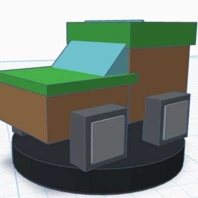 Xe Minecraft của Steve