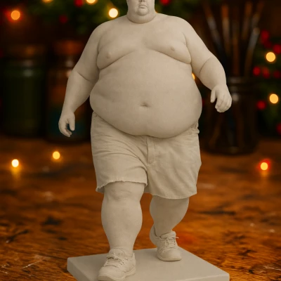 Tượng Điêu Khắc Hình Người Nam Toàn Thân