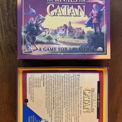Hộp Đựng Thẻ Bài "Rivals for Catan"
