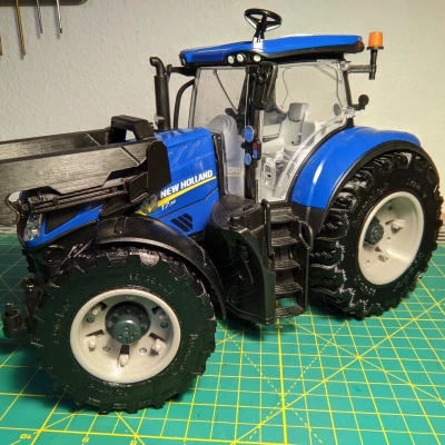 Mâm & Lốp Xe Thực Tế Cho Máy Kéo Bruder