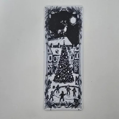 Kẹp Sách Trượt Băng Làng Tuyết