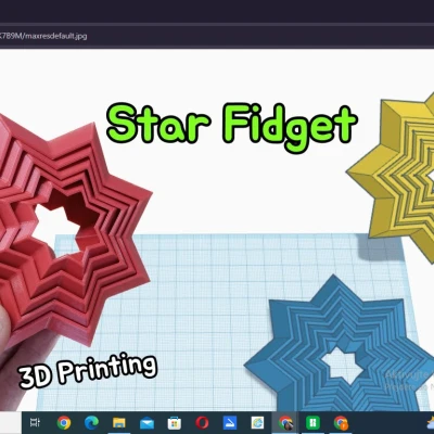 Mô hình ngôi sao Fidget