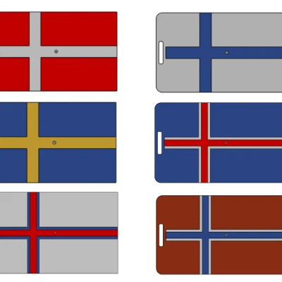 Thẻ hành lý - Phiên bản Bắc Âu