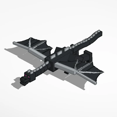 Rồng Ender Minecraft 3D