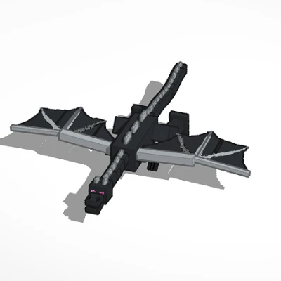 Rồng Ender Minecraft 3D