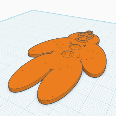 Móc khóa hình bánh gừng