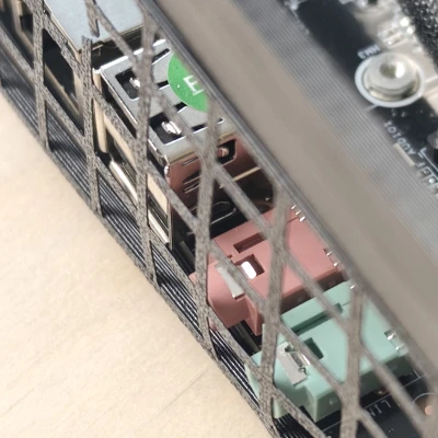 Bộ hỗ trợ template cho kệ rack 1U 10-inch MINI-ITX của ning